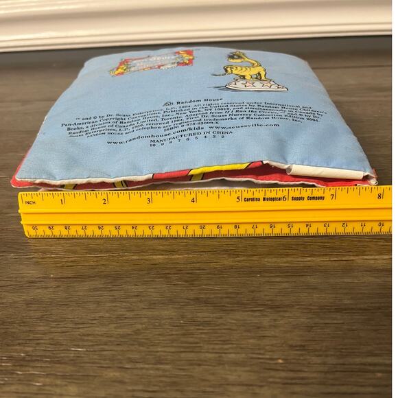 Dr. Suess Circus McGurkus 1,2,3 Fabric Book - Picture 3 of 3